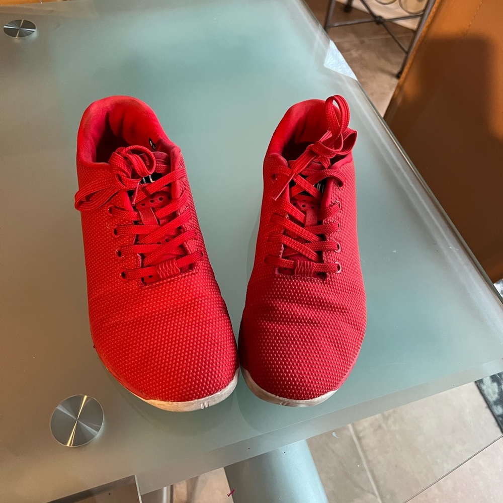 NOBULL athletic shoes Red Men size 9 women size 9.5